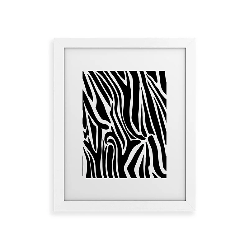 Jennifer Labre Wild Zebra Framed Art Print - Image 13