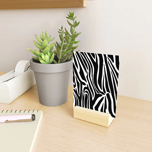 Jennifer Labre Wild Zebra Mini Art Print - Image 3