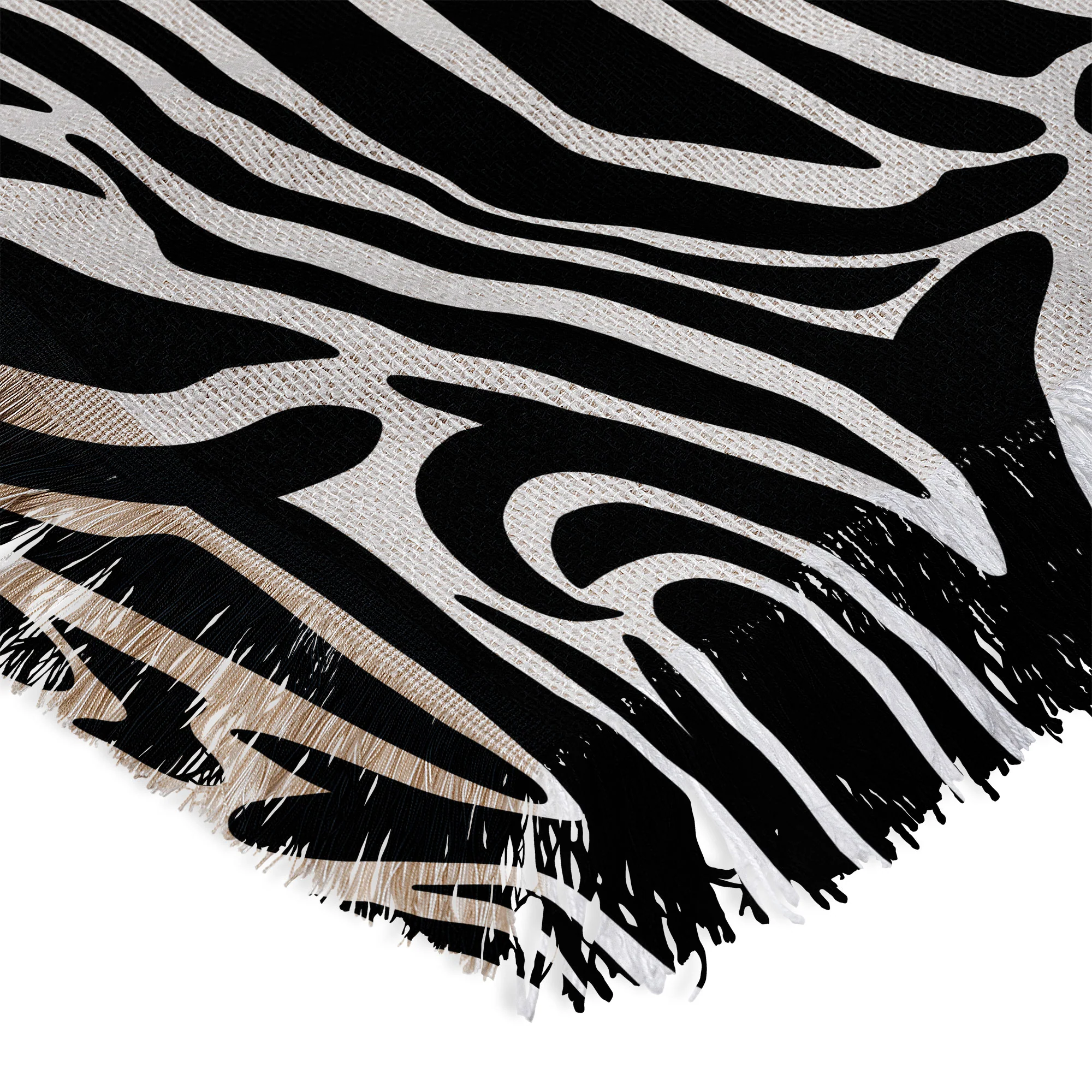 Jennifer Labre Wild Zebra Throw Blanket - Image 5