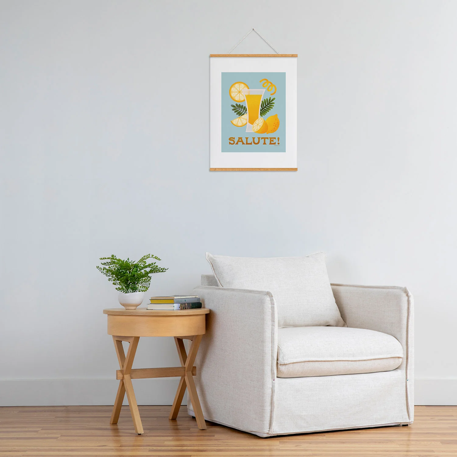 Jessica Molina Limoncello Cocktail Art Print - Image 39