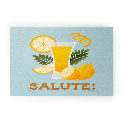 Jessica Molina Limoncello Cocktail Welcome Mat