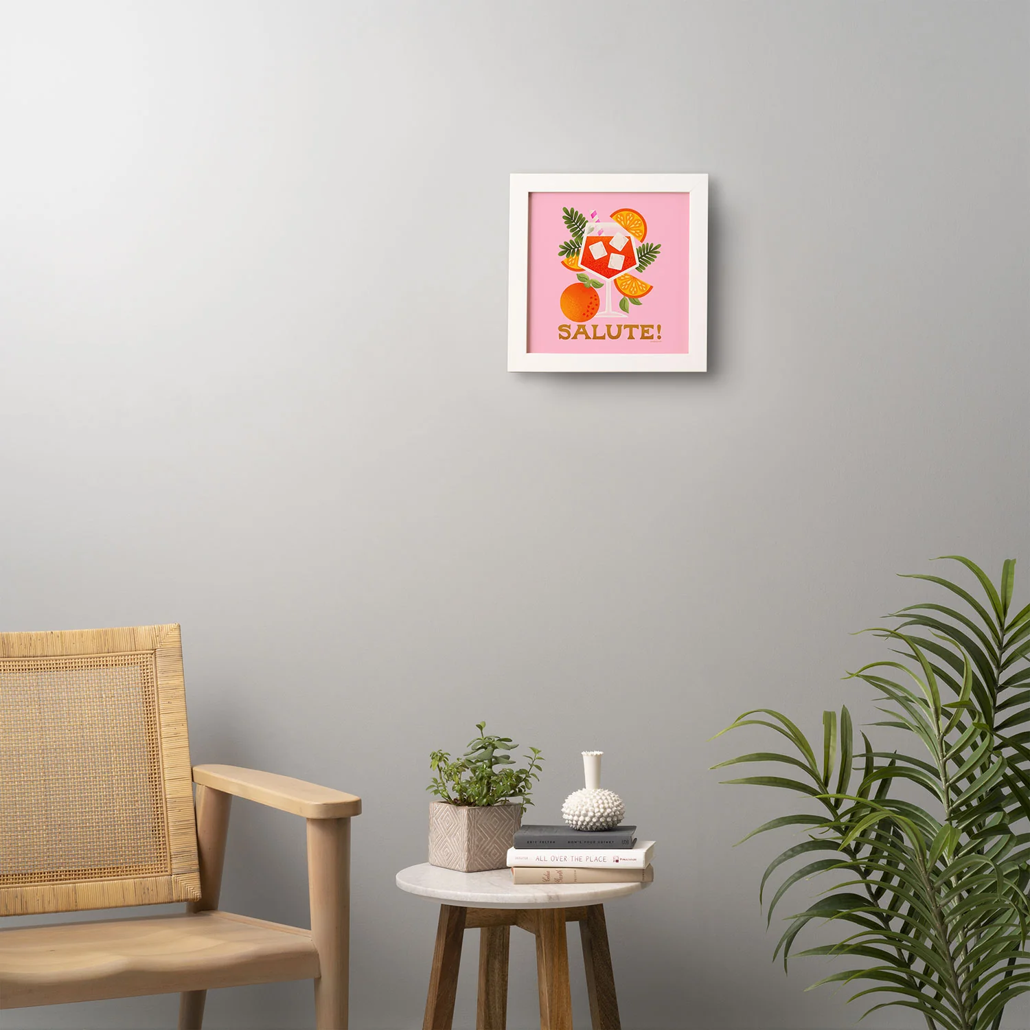 Jessica Molina Orange Spritz Framed Wall Art - Image 14