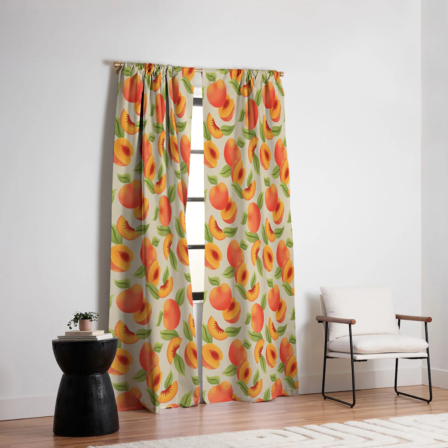 Jessica Molina Peach Pattern Blackout Non Repeat - Image 2