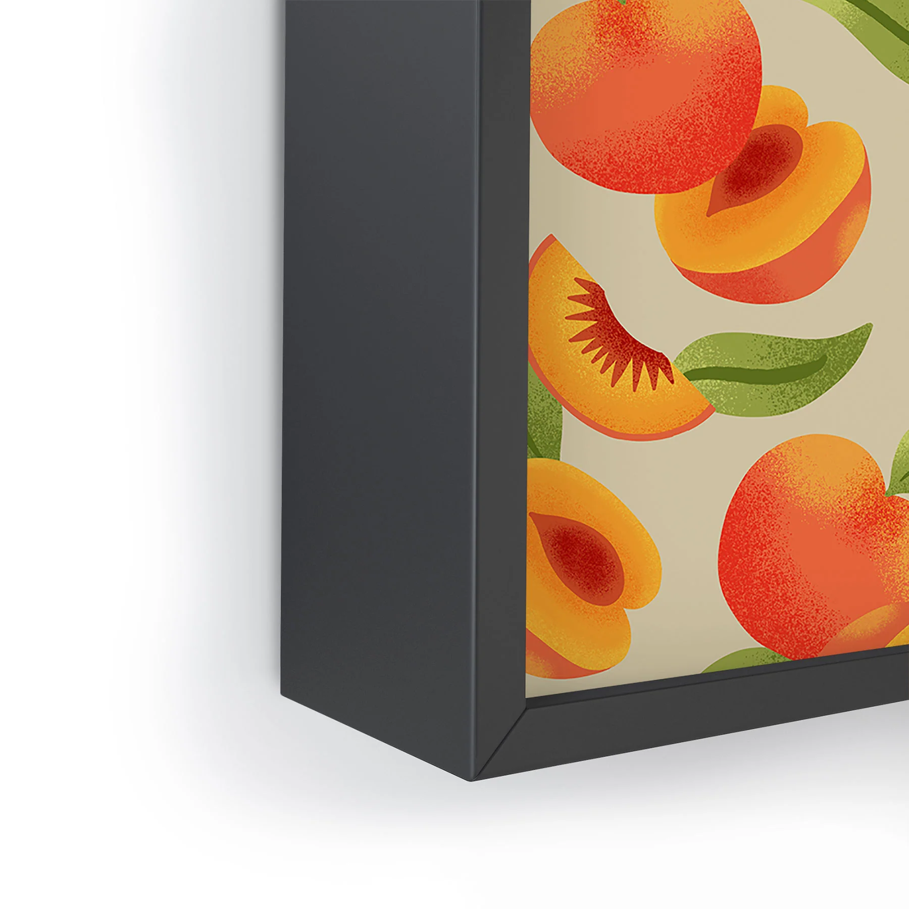 Jessica Molina Peach Pattern Framed Mini Art Print - Image 10