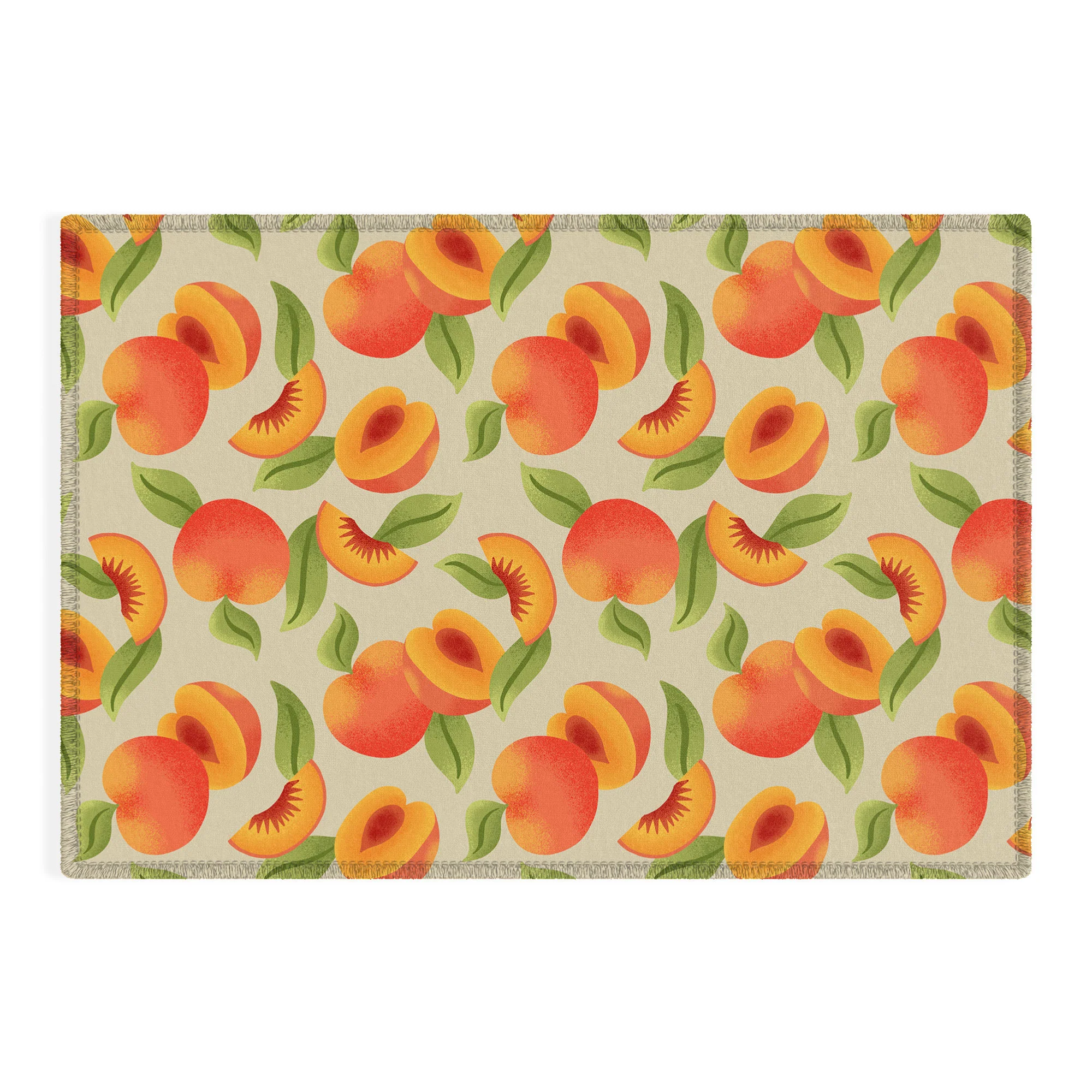 Jessica Molina Peach Pattern Outdoor Rug