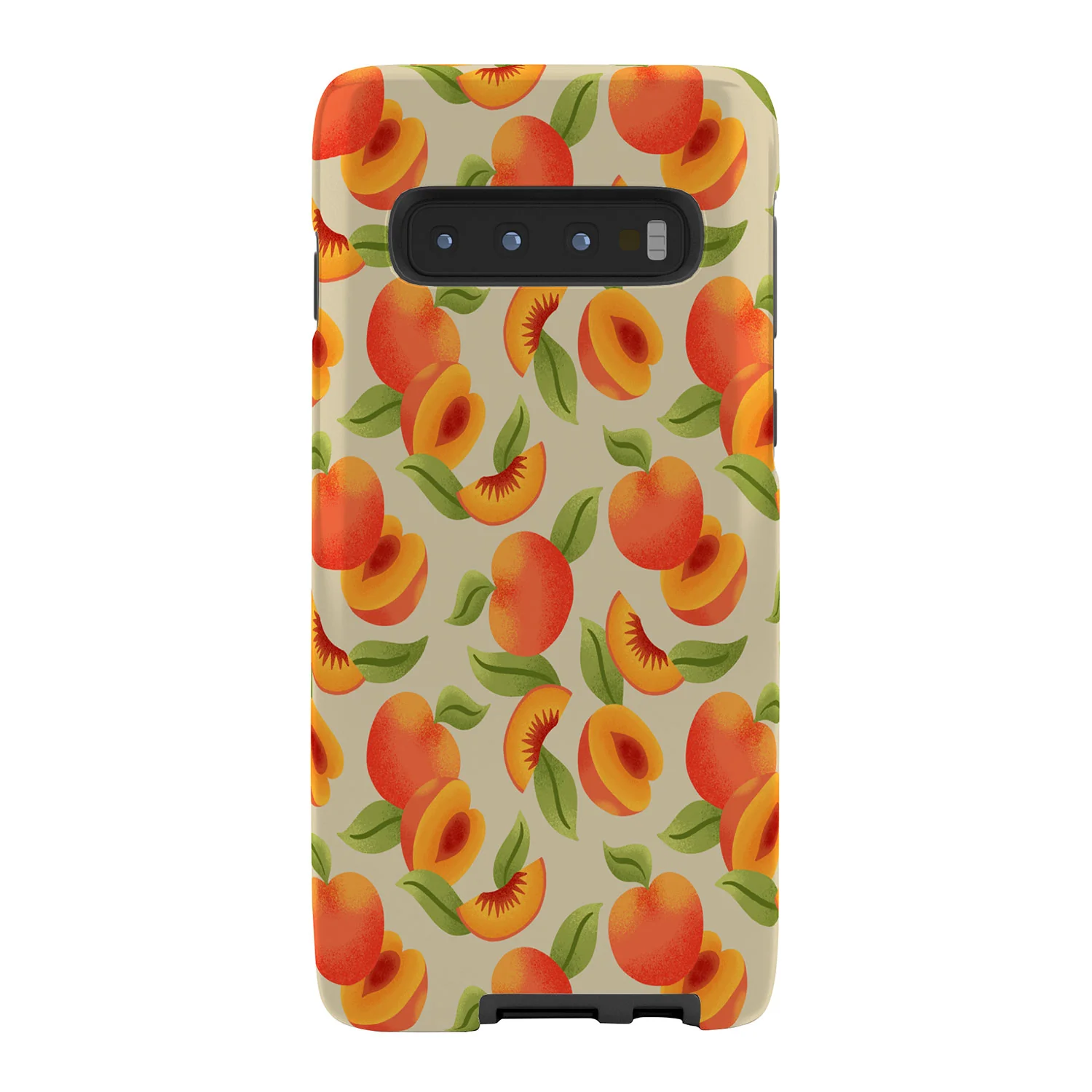 Jessica Molina Peach Pattern Phone Case - Image 36