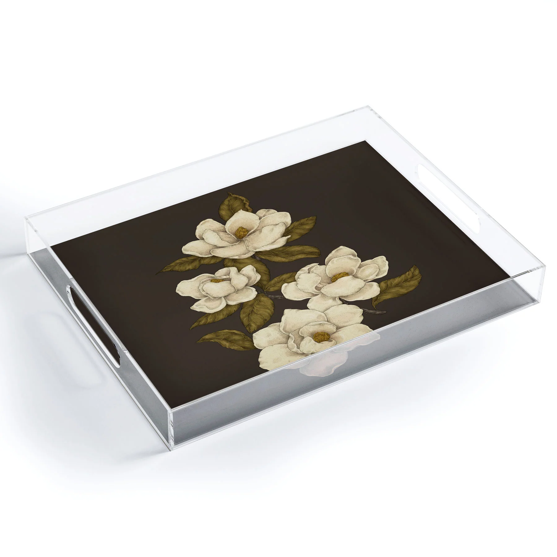 Jessica Roux Magnolias 2 Acrylic Tray - Image 2