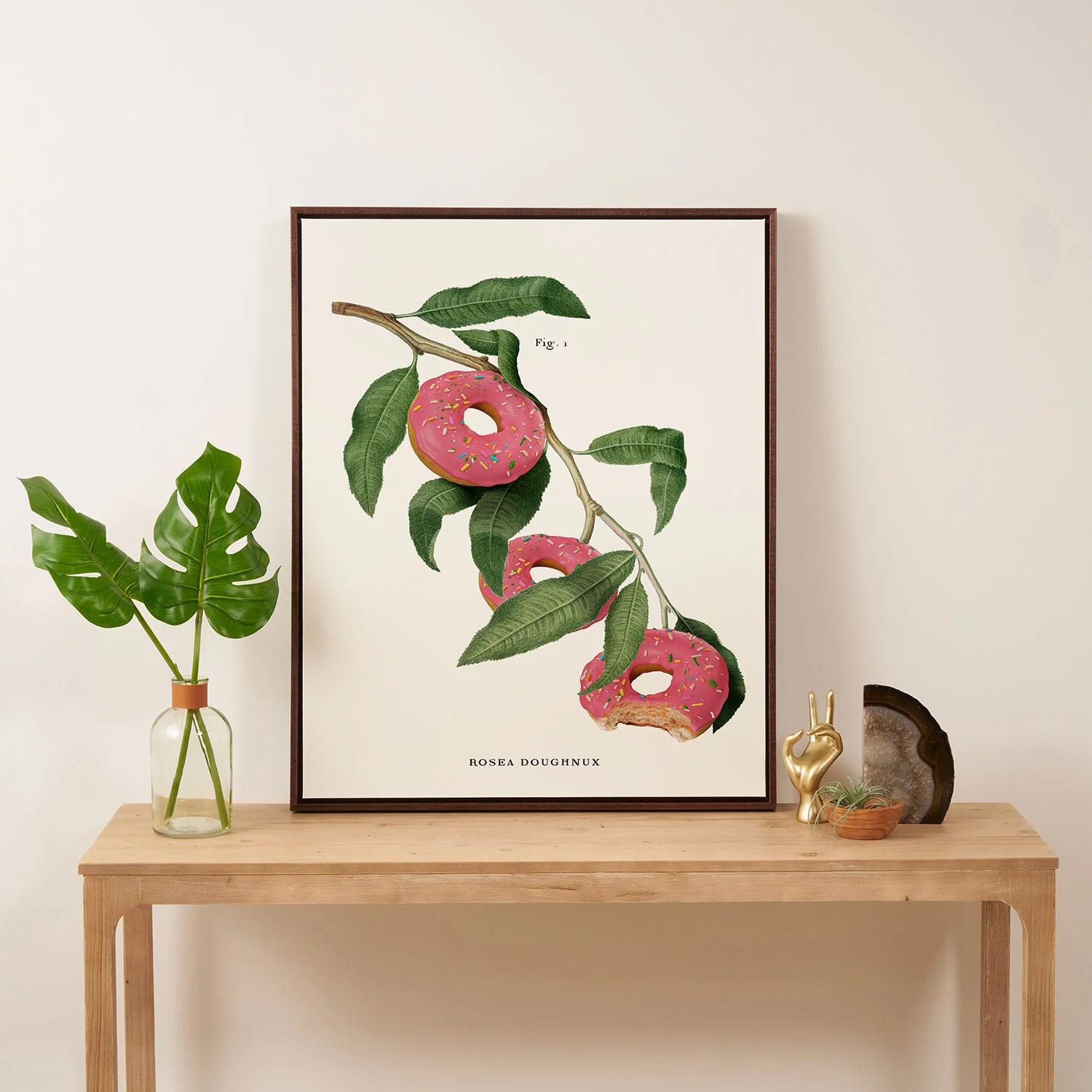 Jonas Loose Donut Plant Art Canvas - Image 29