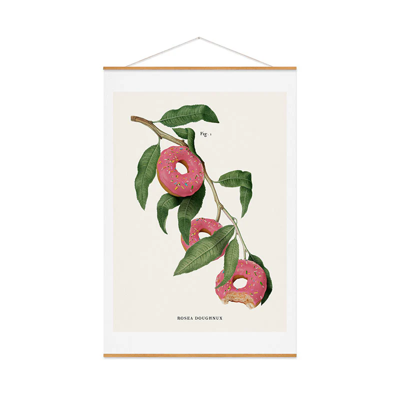 Jonas Loose Donut Plant Art Print - Image 52