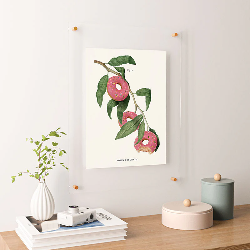 Jonas Loose Donut Plant Floating Acrylic Print - Image 20