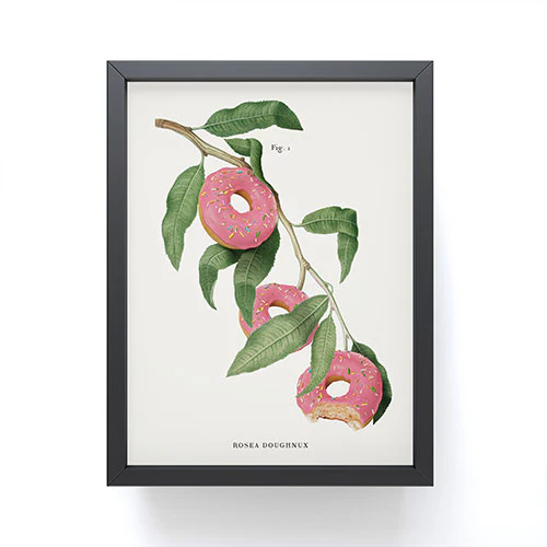 Jonas Loose Donut Plant Framed Mini Art Print - Image 2