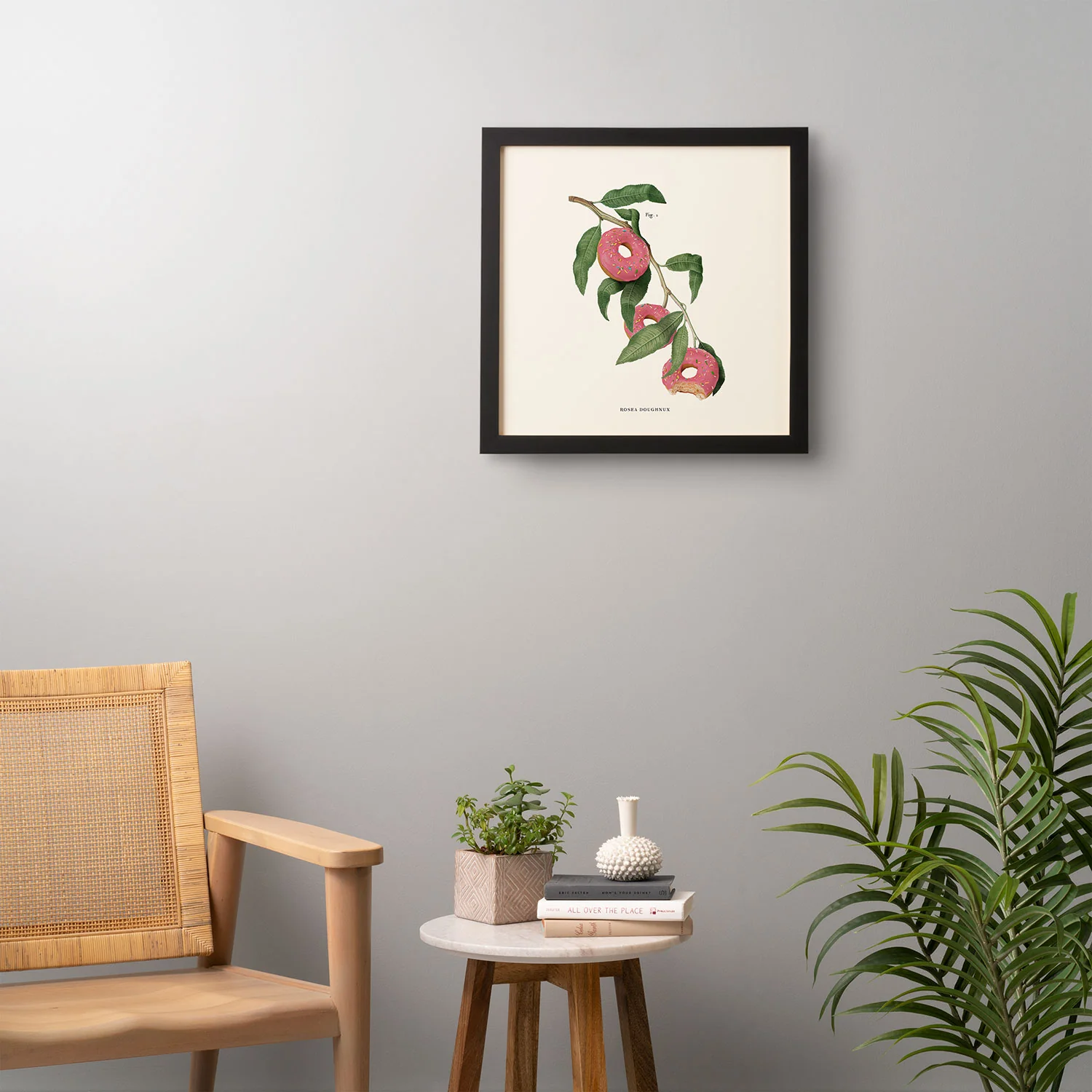 Jonas Loose Donut Plant Framed Wall Art - Image 10