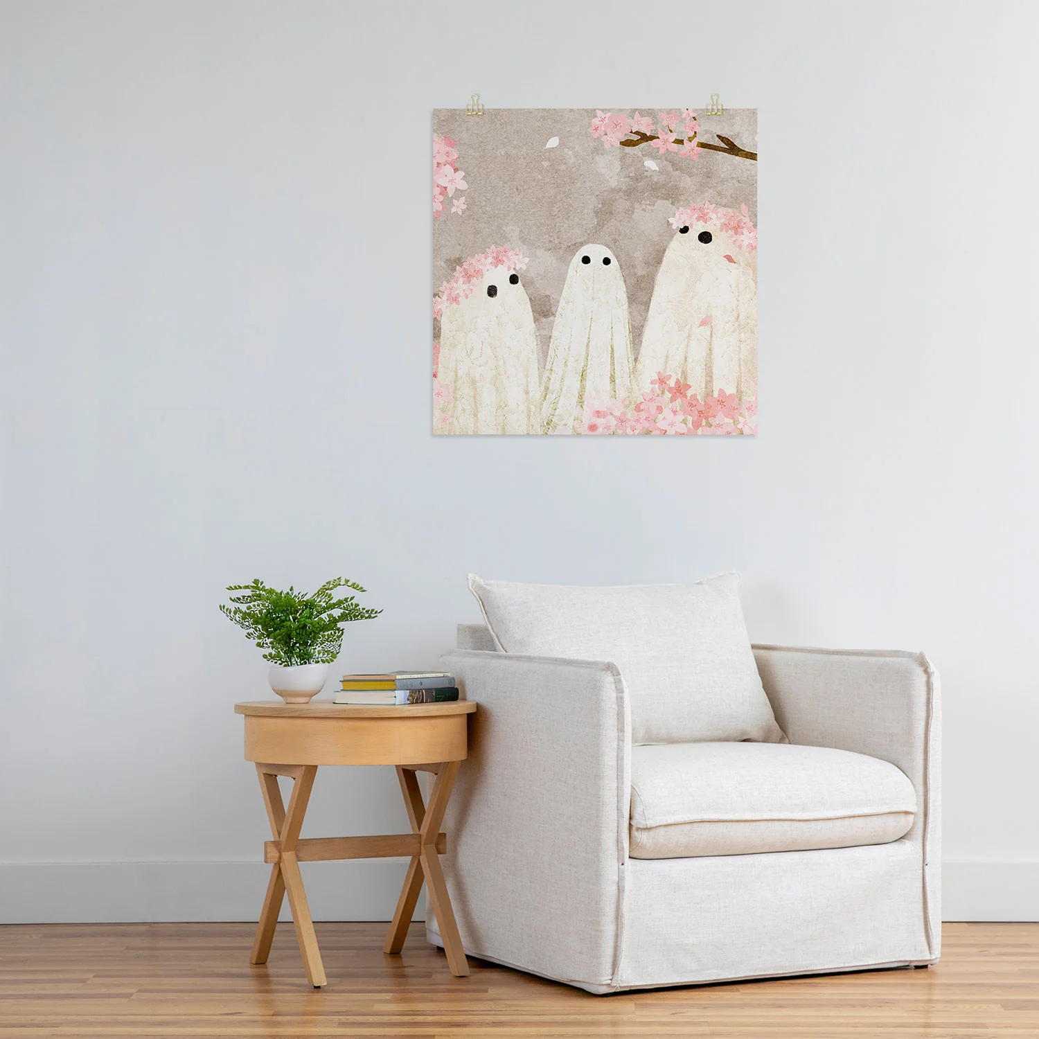 Katherine Blower Designs Cherry Blossom Party Art Print - Image 21