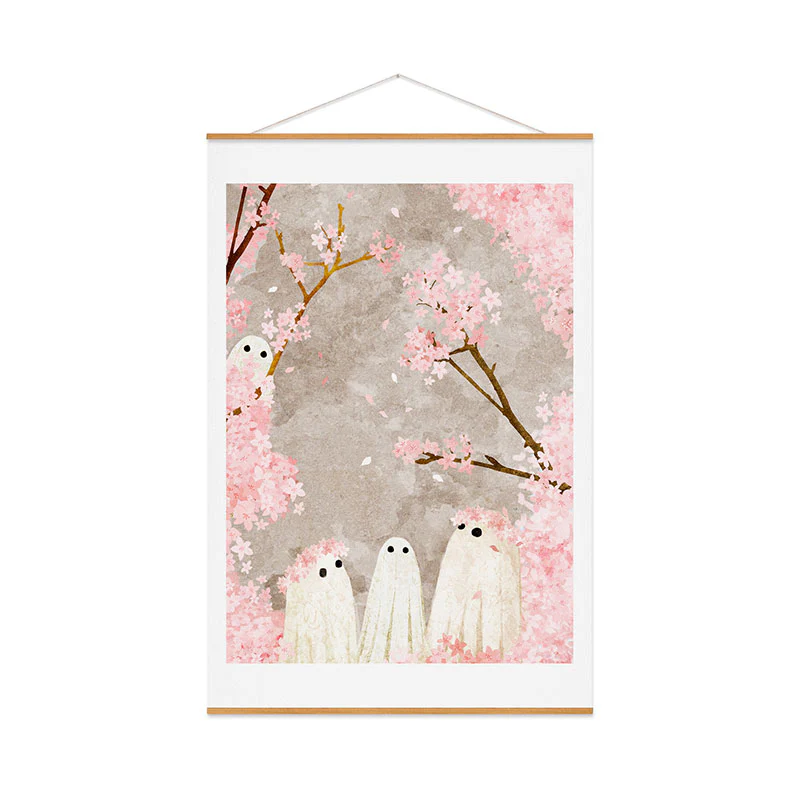 Katherine Blower Designs Cherry Blossom Party Art Print - Image 52