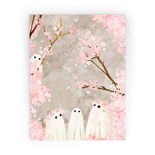 Katherine Blower Designs Cherry Blossom Party Mini Art Print - Image 2