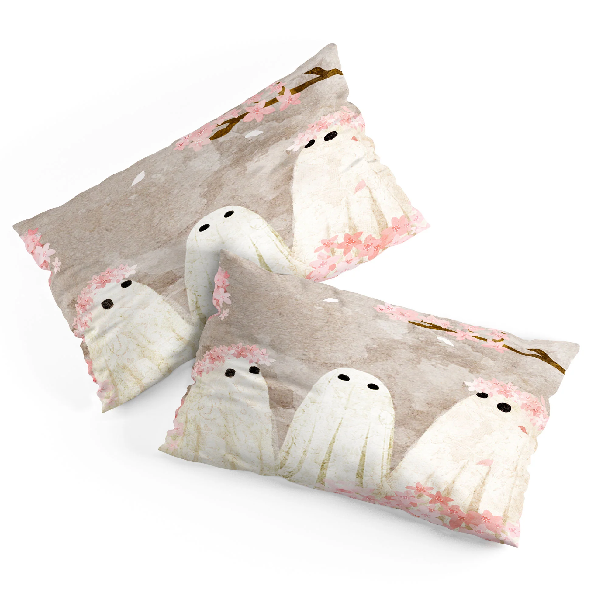 Katherine Blower Designs Cherry Blossom Party Pillow Shams - Image 4