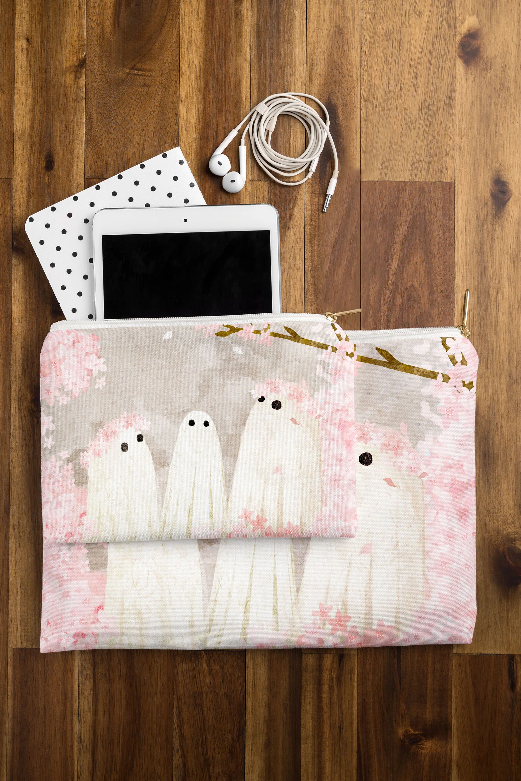 Katherine Blower Designs Cherry Blossom Party Pouch - Image 2