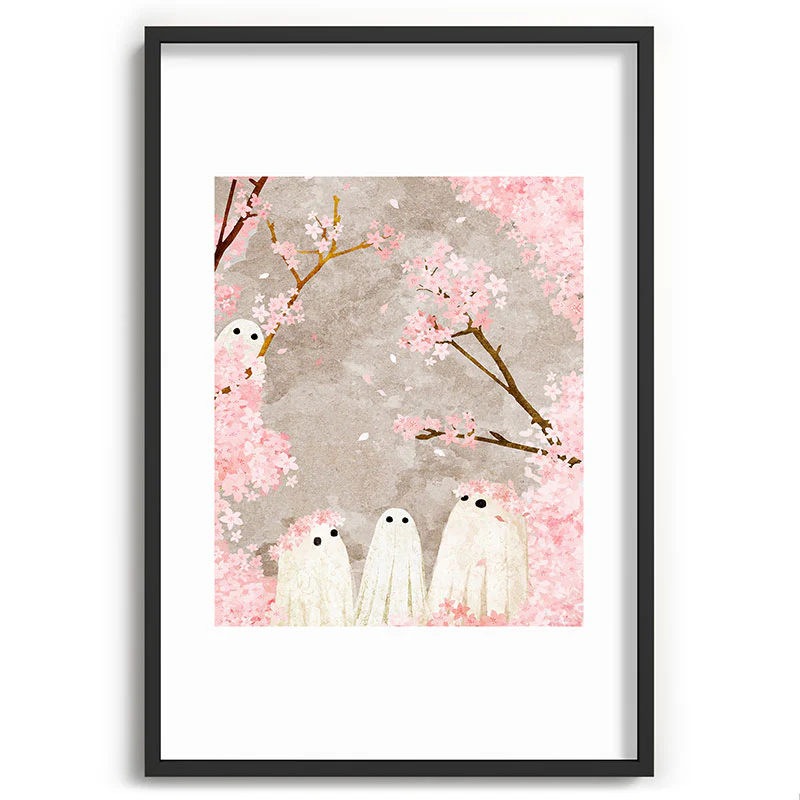 Katherine Blower Designs Cherry Blossom Party Recessed Framing Rectangle - Image 25