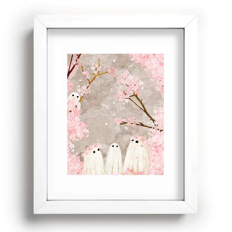 Katherine Blower Designs Cherry Blossom Party Recessed Framing Rectangle - Image 3