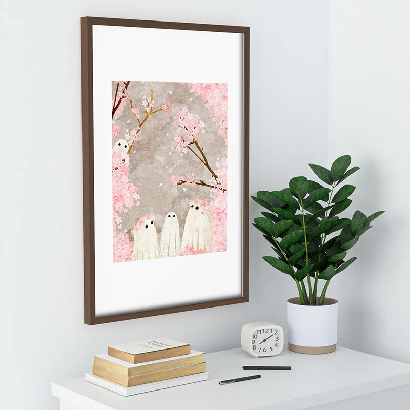 Katherine Blower Designs Cherry Blossom Party Recessed Framing Rectangle - Image 32