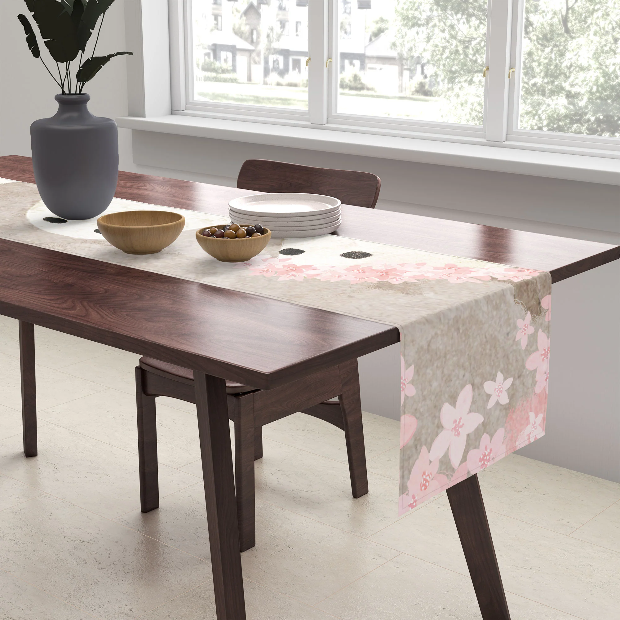 Katherine Blower Designs Cherry Blossom Party Table Runner - Image 2