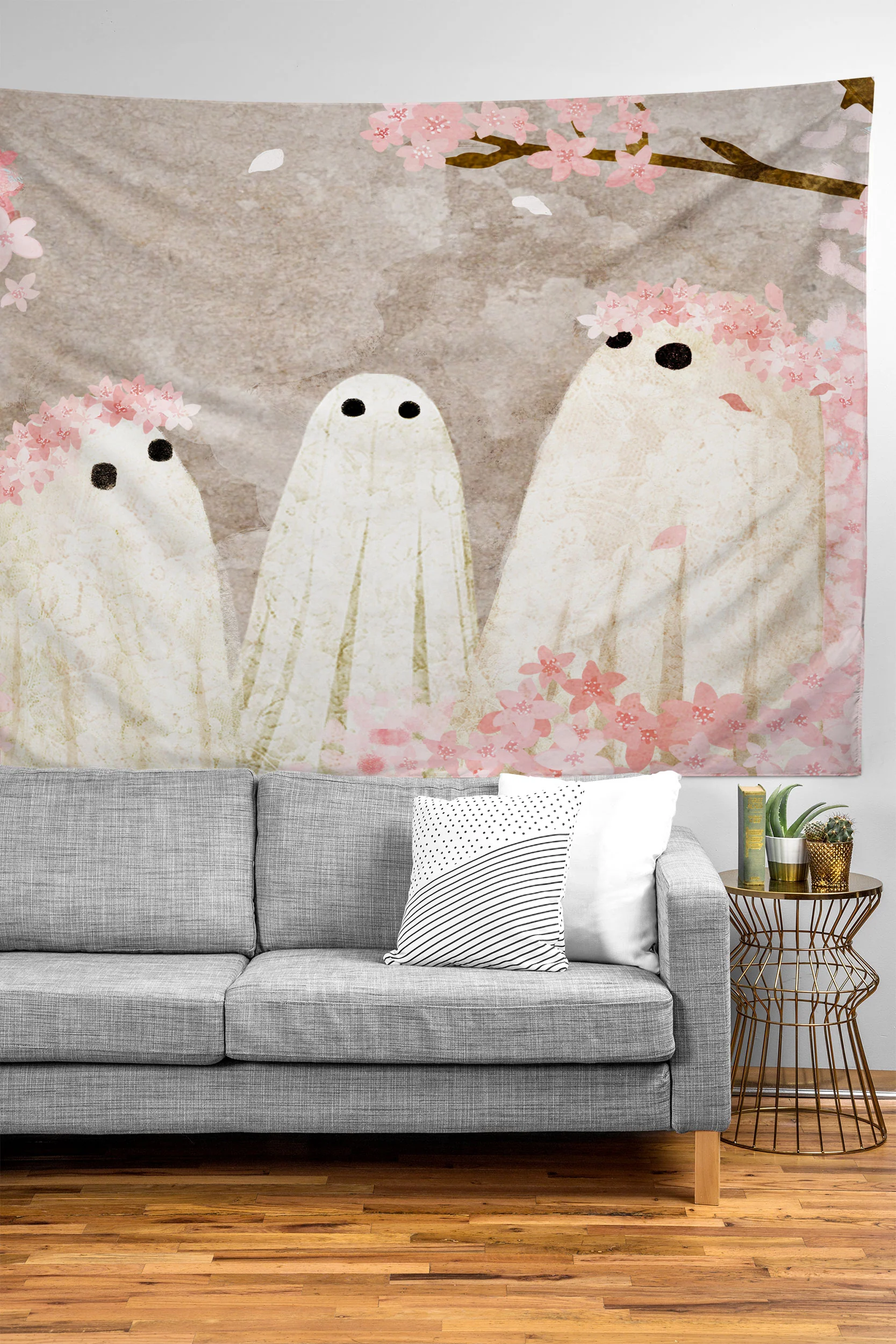 Katherine Blower Designs Cherry Blossom Party Tapestry - Image 2