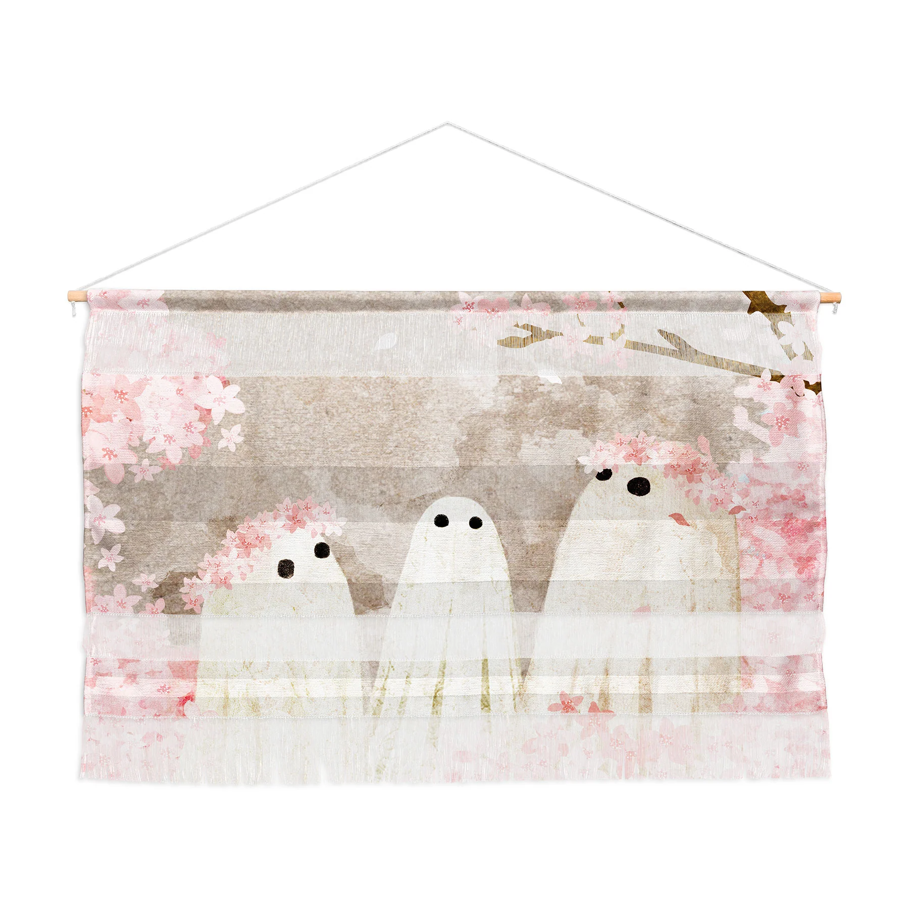 Katherine Blower Designs Cherry Blossom Party Wall Hanging Landscape - Image 2