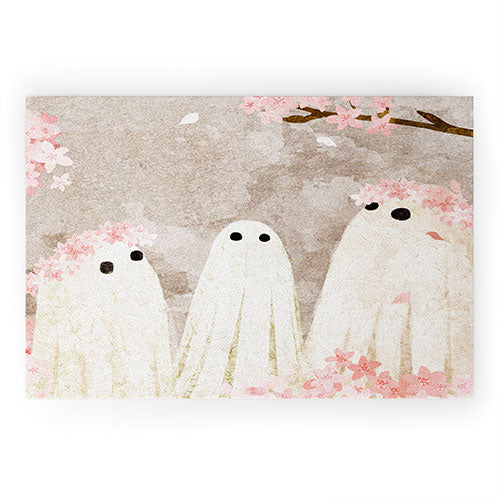 Katherine Blower Designs Cherry Blossom Party Welcome Mat - Image 2