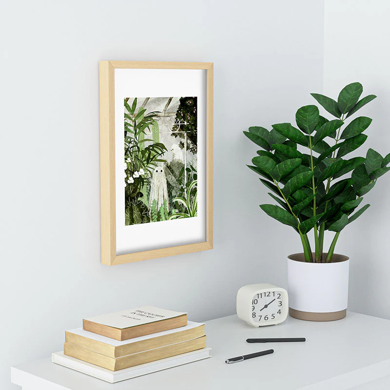 Katherine Blower Designs Ghost in the Greenhouse Recessed Framing Rectangle - Image 14
