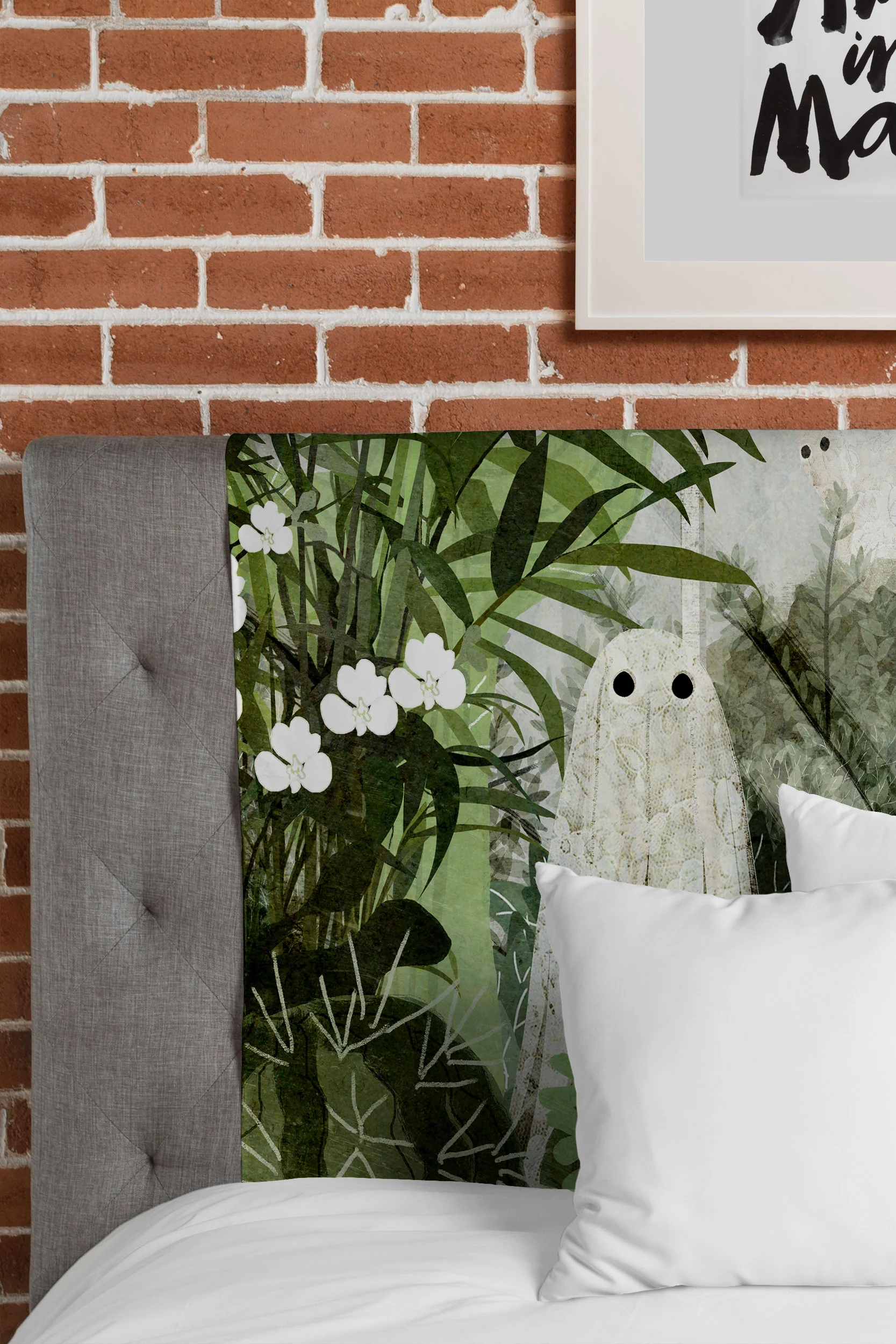 Katherine Blower Designs Ghost in the Greenhouse Tapestry - Image 3
