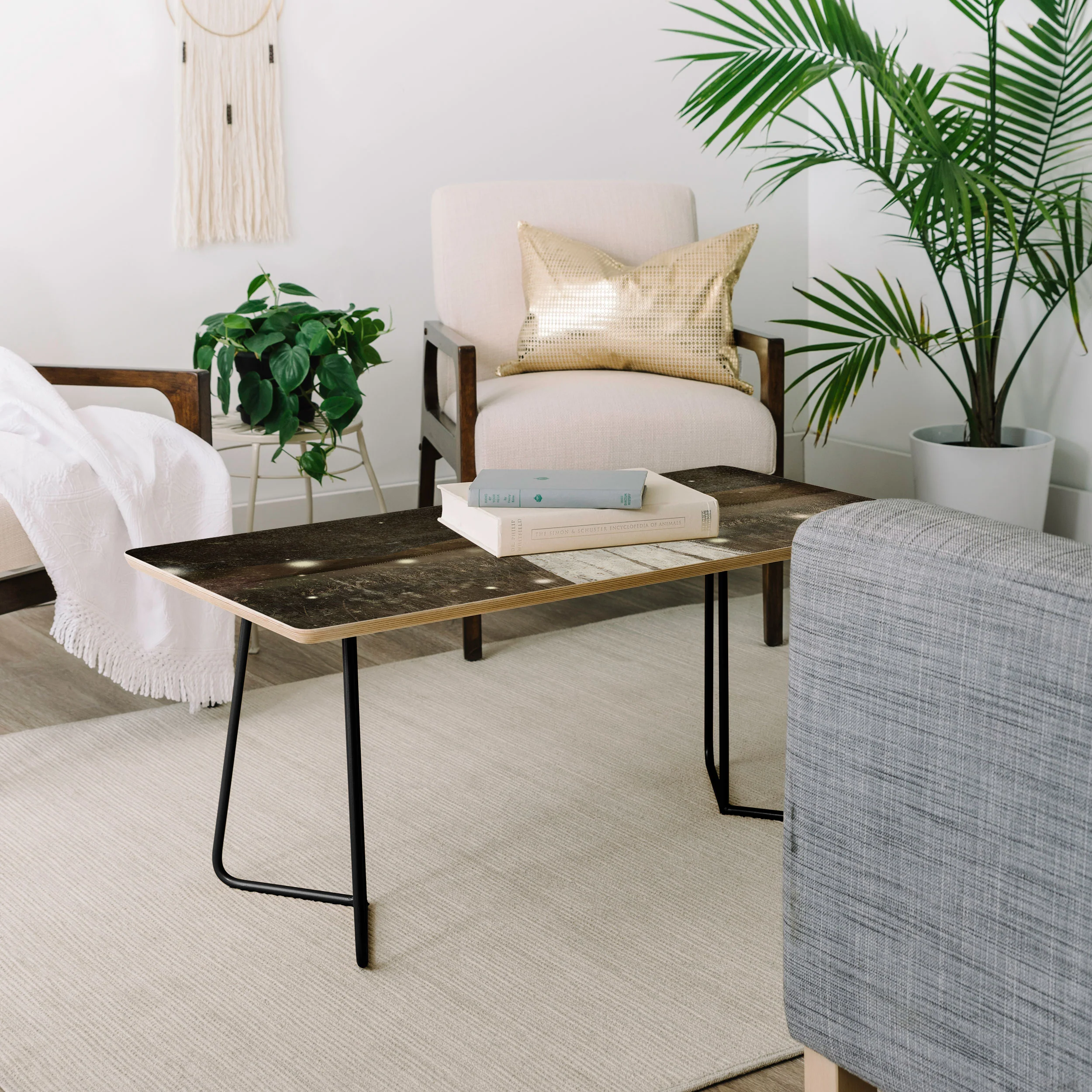 Katherine Blower Designs Night Fireflies Coffee Table - Image 8