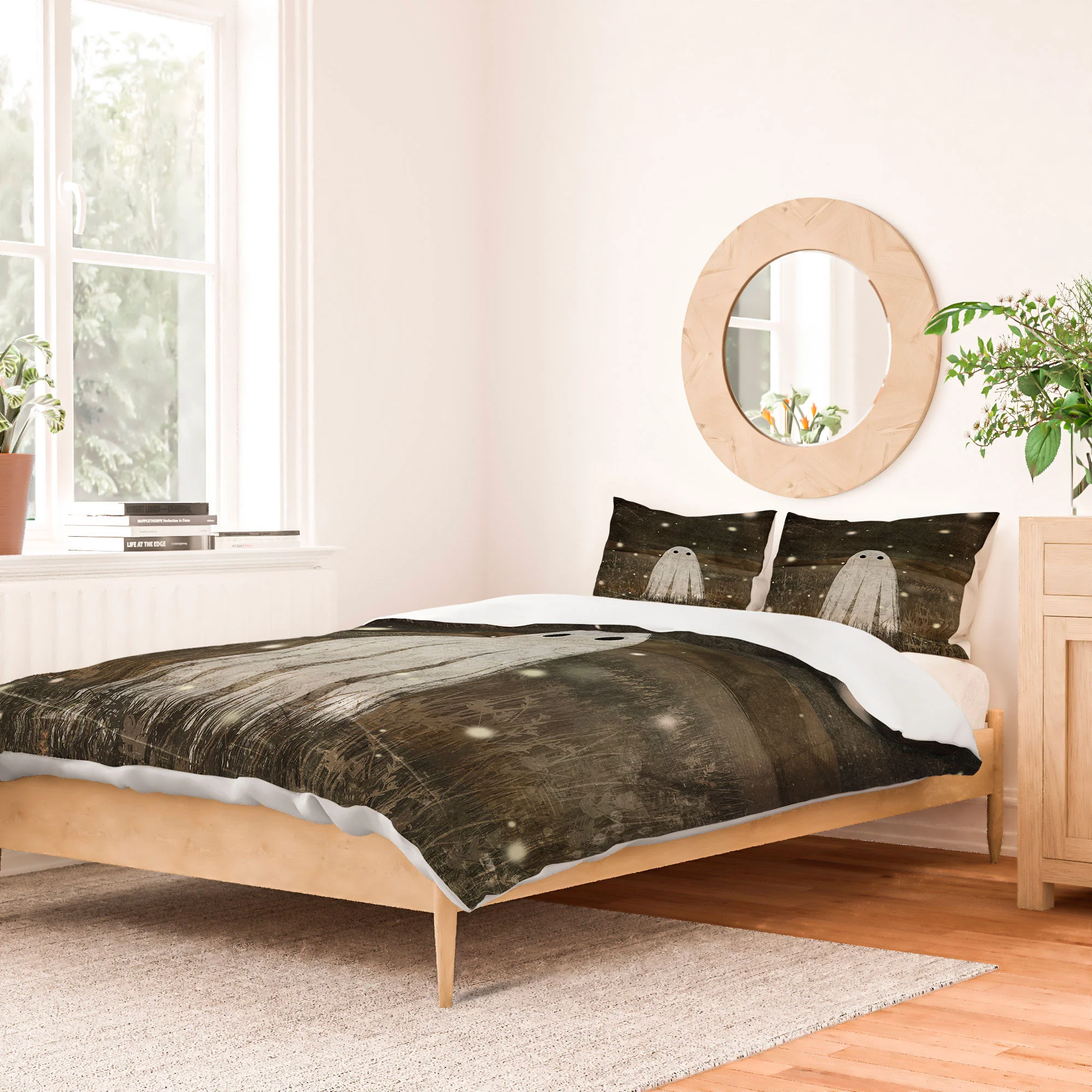 Katherine Blower Designs Night Fireflies Duvet Cover - Image 34