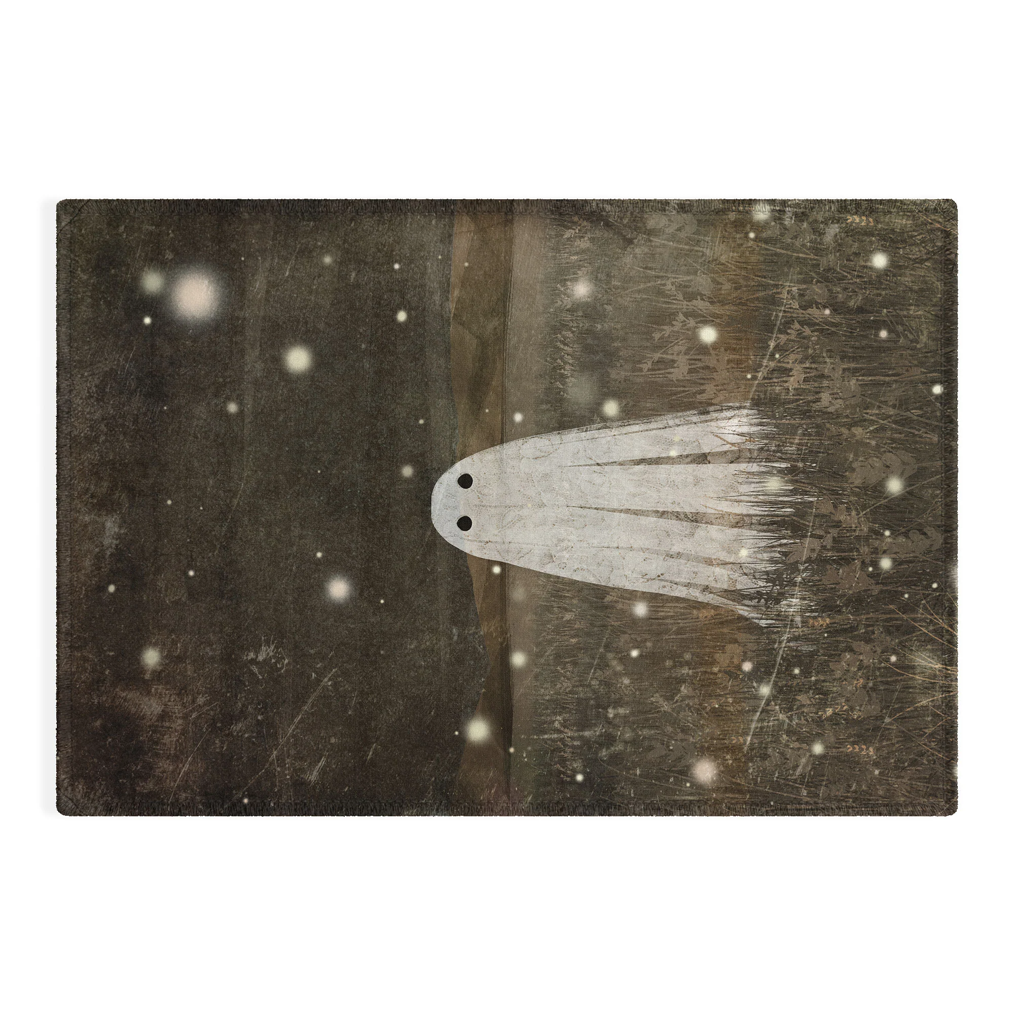 Katherine Blower Designs Night Fireflies Outdoor Rug