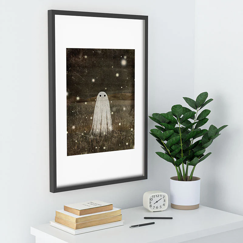 Katherine Blower Designs Night Fireflies Recessed Framing Rectangle - Image 26