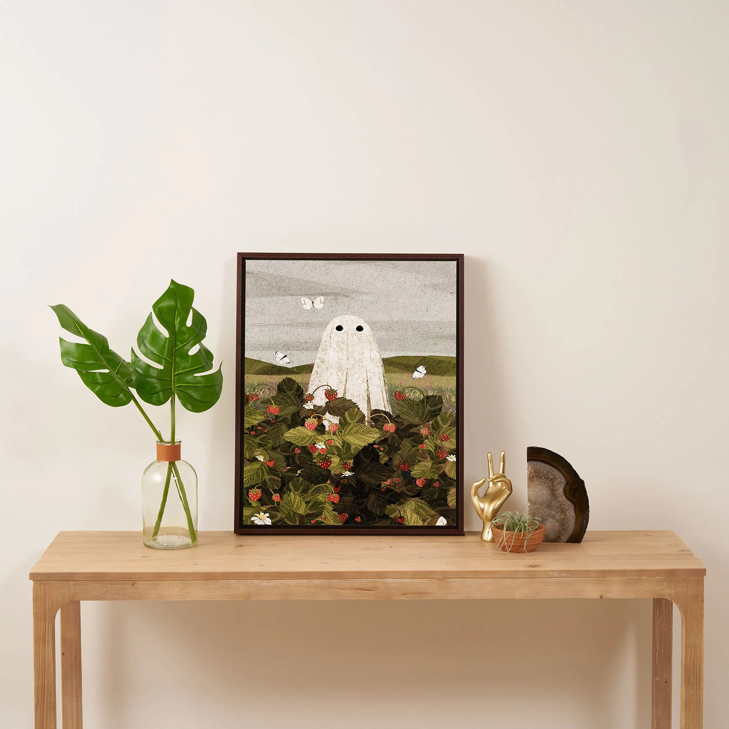 Katherine Blower Designs Strawberry Fields II Art Canvas - Image 28