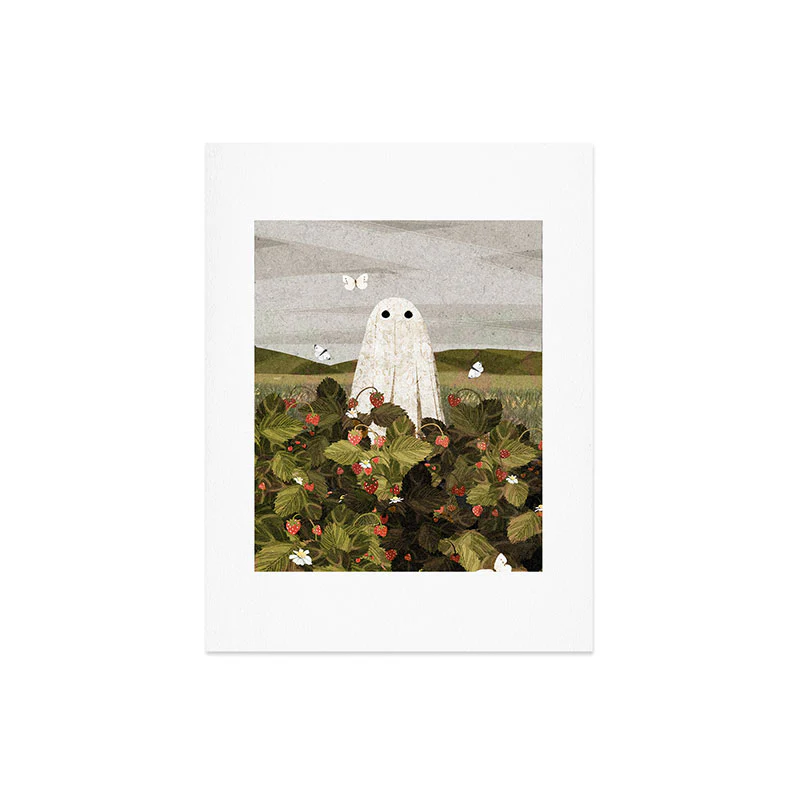 Katherine Blower Designs Strawberry Fields II Art Print - Image 10