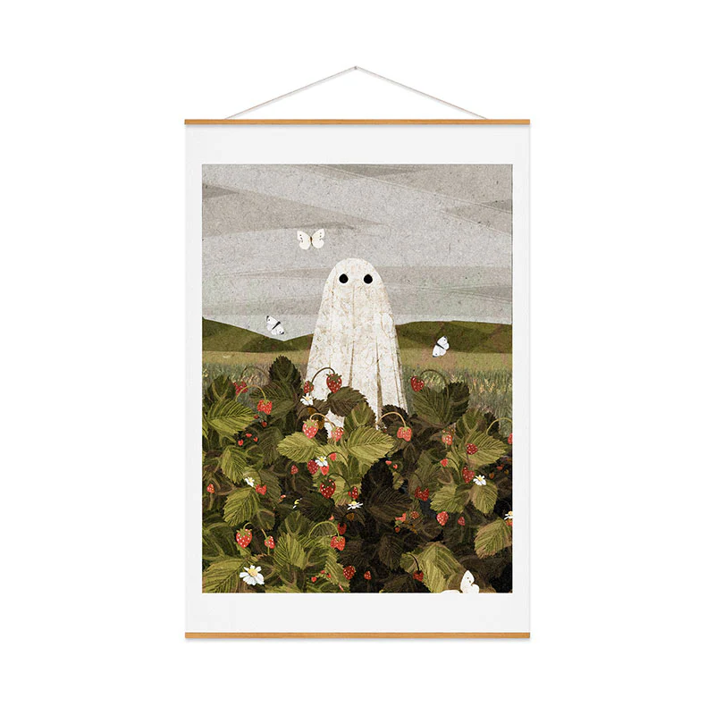 Katherine Blower Designs Strawberry Fields II Art Print - Image 52