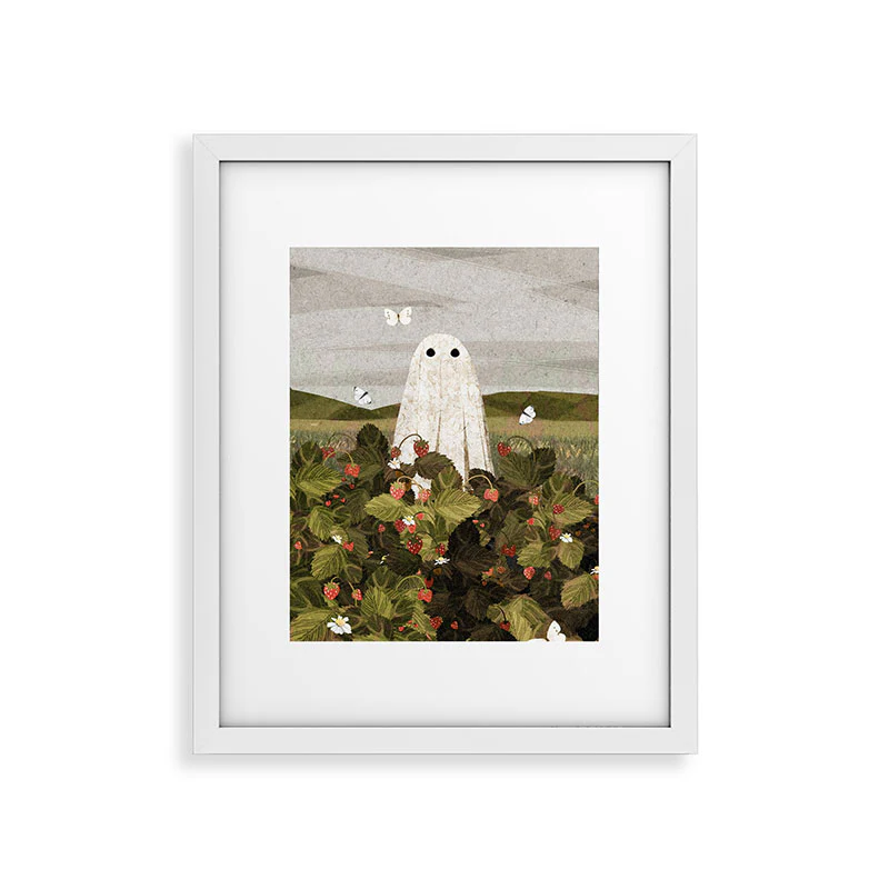 Katherine Blower Designs Strawberry Fields II Framed Art Print - Image 47