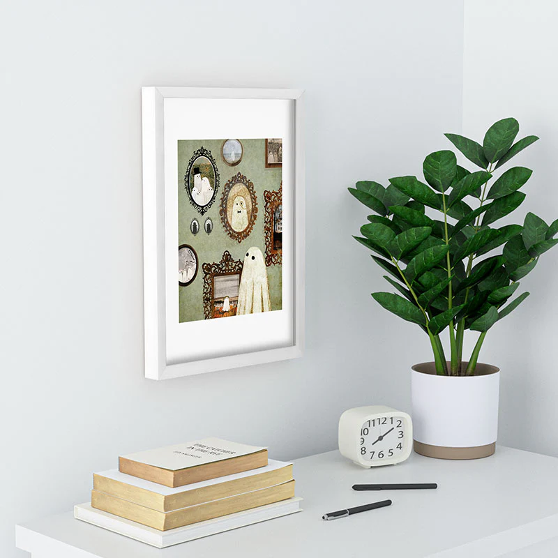 Katherine Blower Designs Theres A Ghost in the Gallery Recessed Framing Rectangle - Image 12
