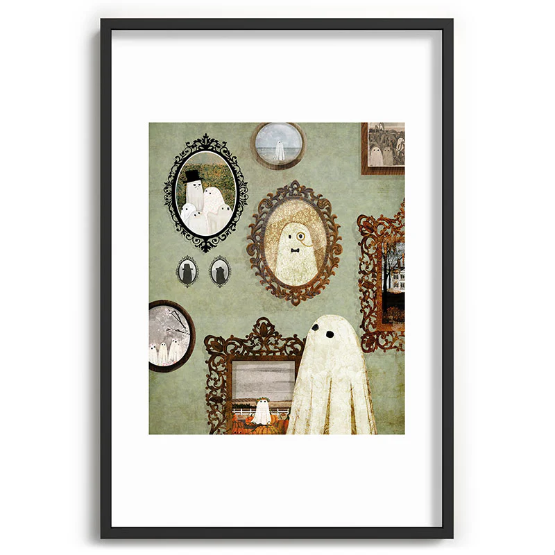 Katherine Blower Designs Theres A Ghost in the Gallery Recessed Framing Rectangle - Image 25
