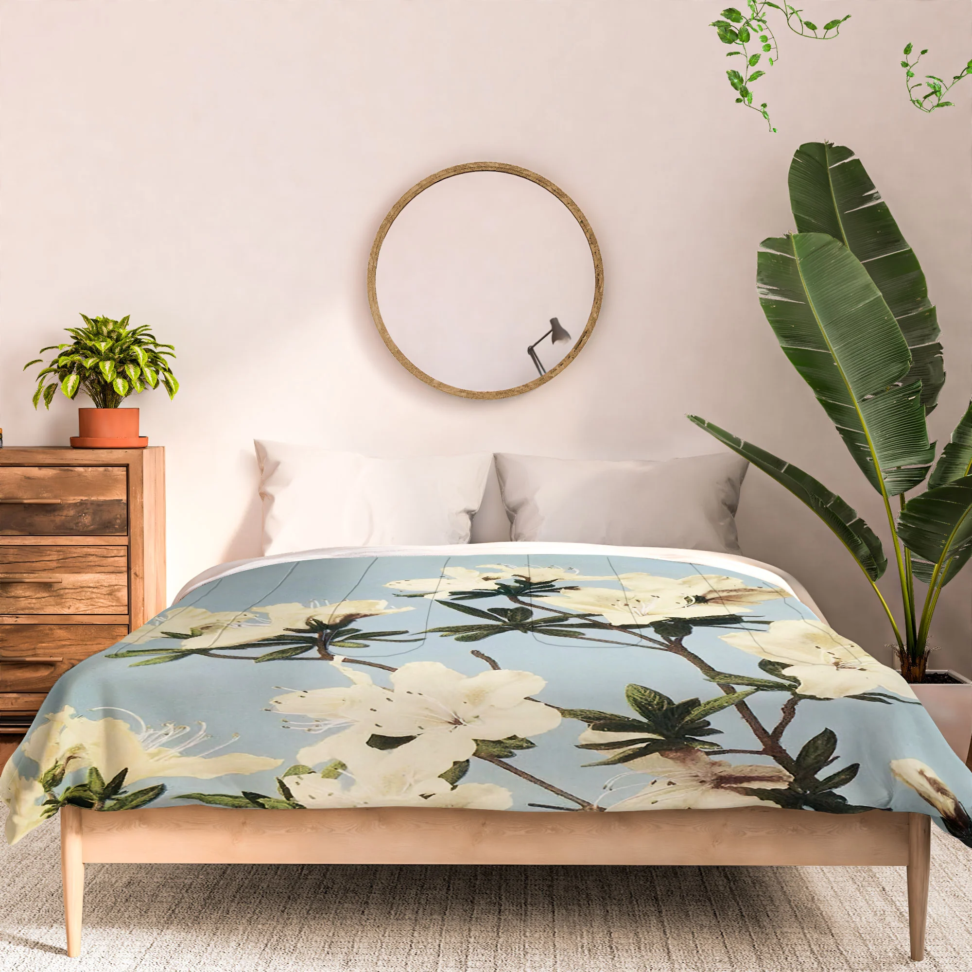kazegami Japanese Azaleas Comforter - Image 15