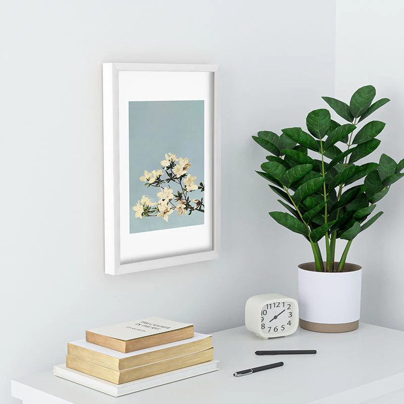 kazegami Japanese Azaleas Recessed Framing Rectangle - Image 12
