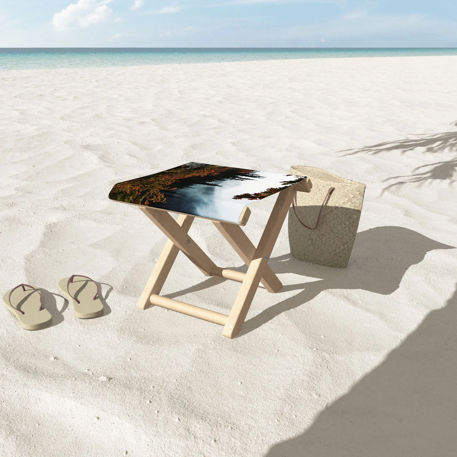 Kevin Russ Fall Framed Trail Folding Stool - Image 3