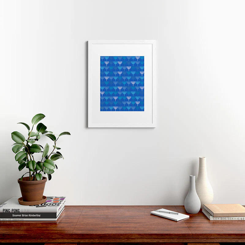 Kierkegaard Design Studio Hanukkah Chanukah Menorah Framed Art Print - Image 22
