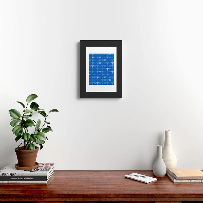 Kierkegaard Design Studio Hanukkah Chanukah Menorah Framed Art Print - Image 6