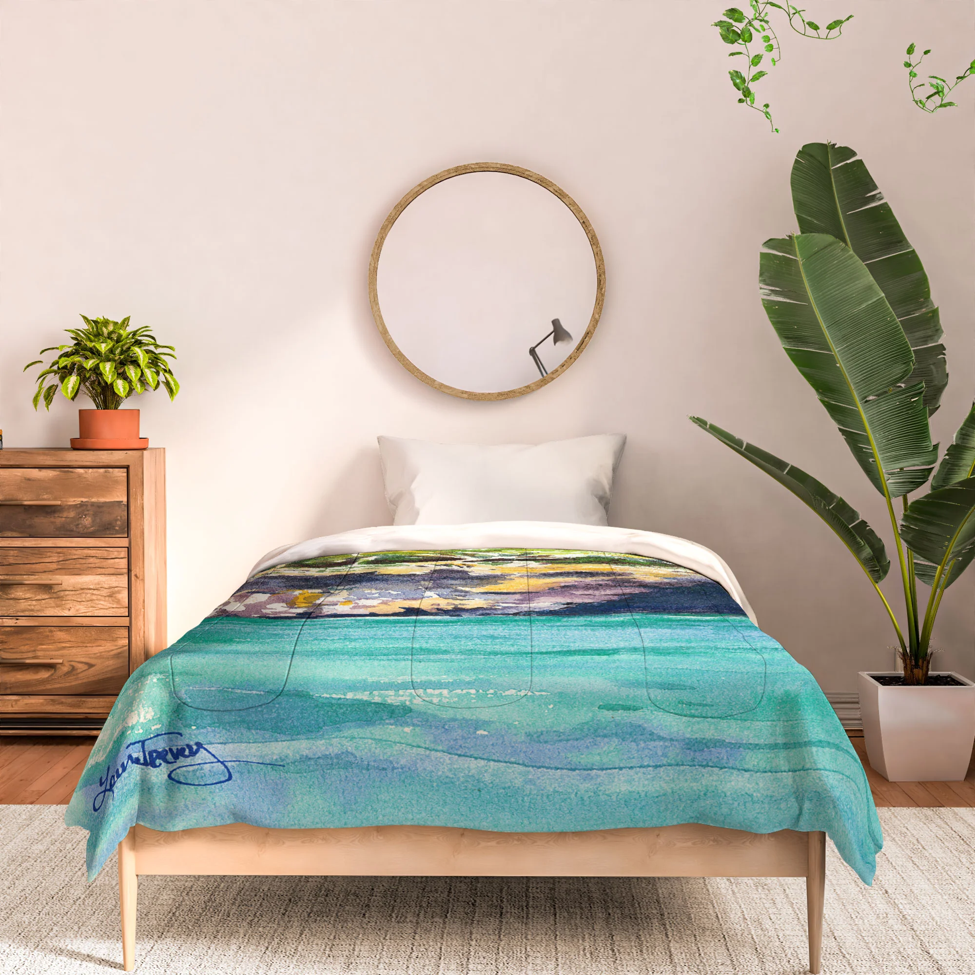 Laura Trevey Palma Cliffs Comforter - Image 9