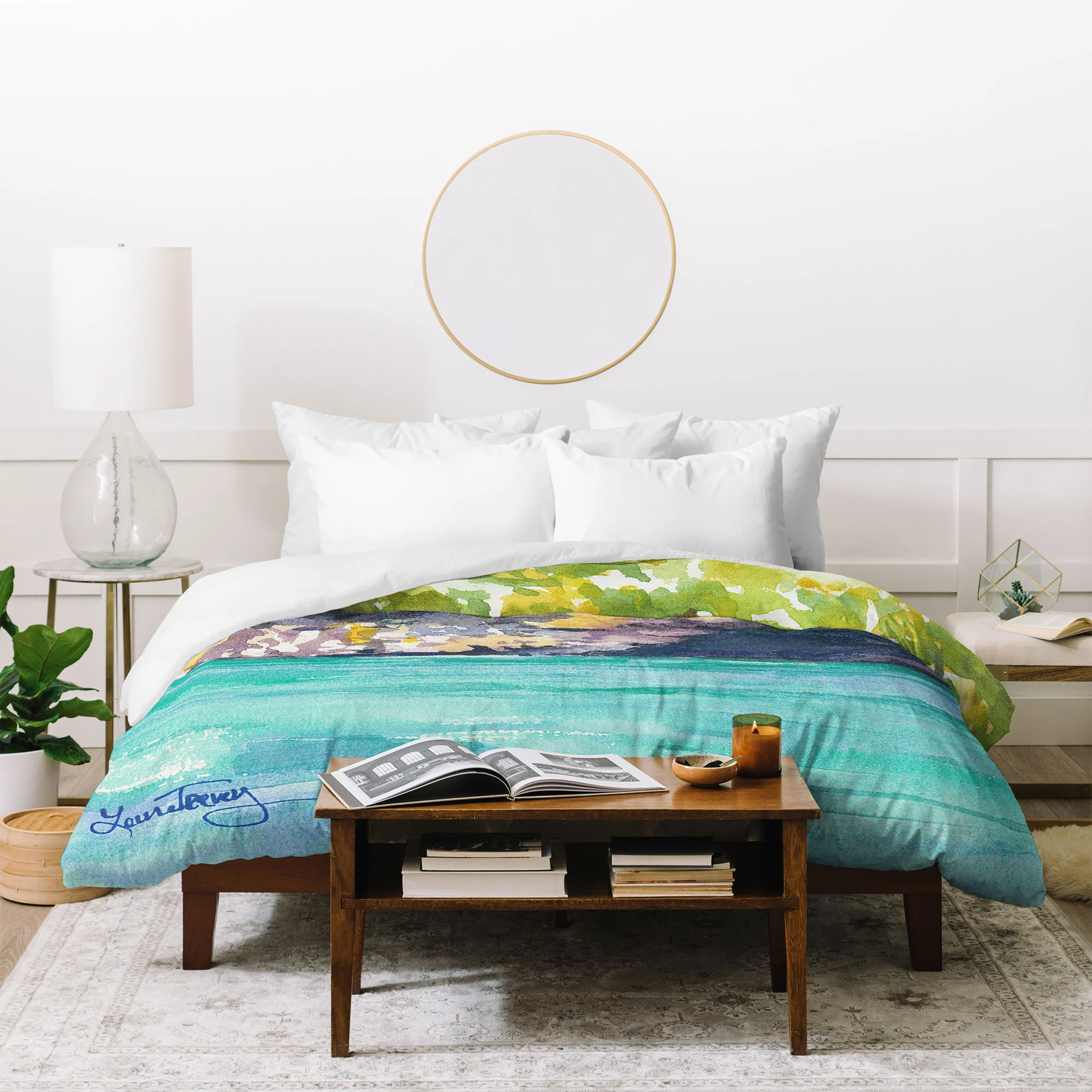 Laura Trevey Palma Cliffs Duvet Cover - Image 16