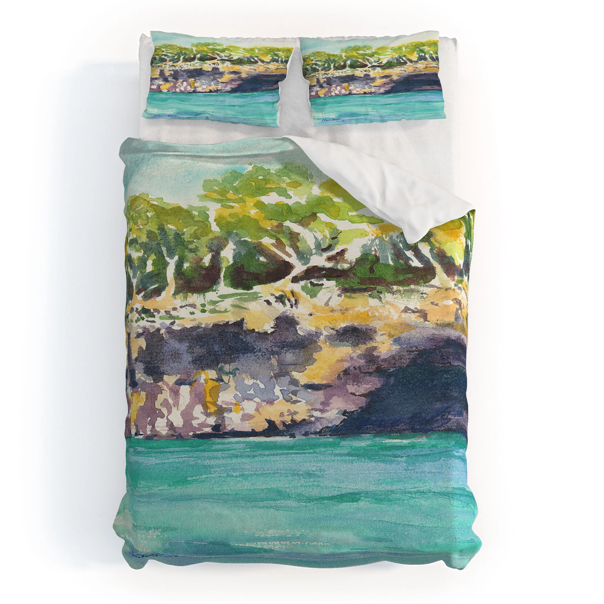 Laura Trevey Palma Cliffs Duvet Cover - Image 41