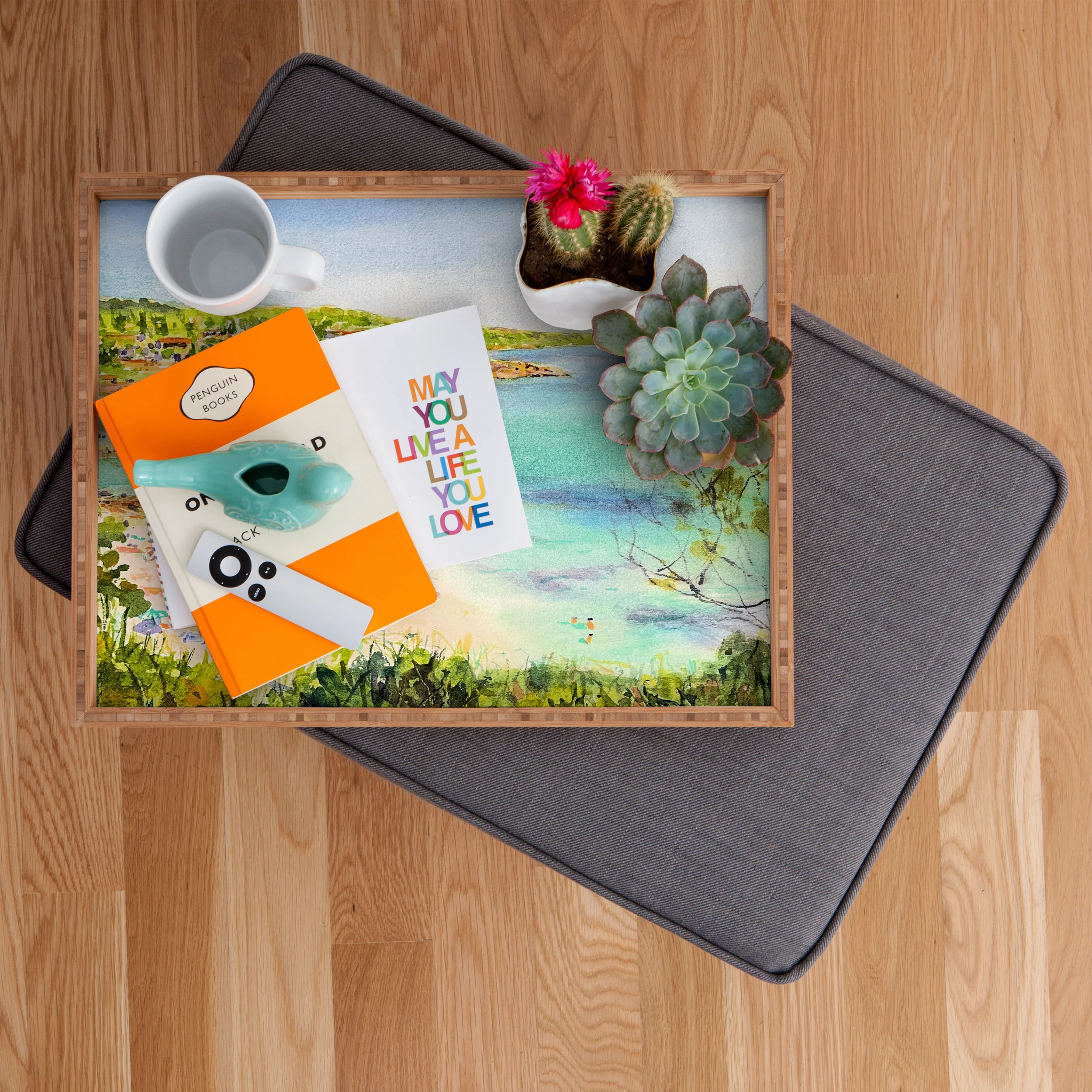 Laura Trevey South of France Rectangular Tray - Image 2