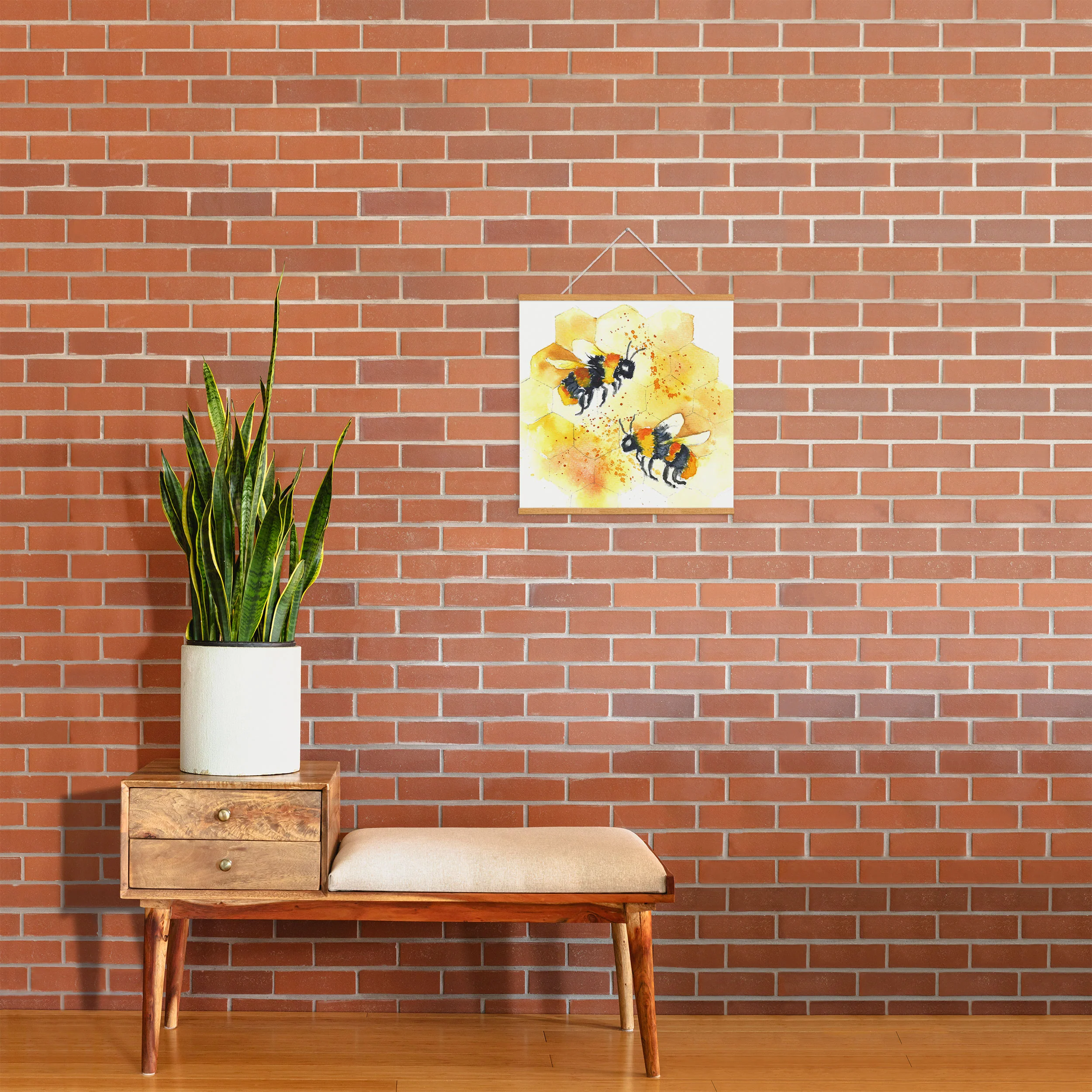 Laura Trevey Two Honey Bees Art Print - Image 44